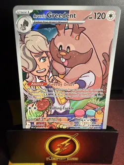 Arven's Greedent - 205/182 - SV10: Destined Rivals - Pokemon Card - Image 1