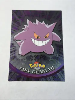 Topps Gengar #94 Pokemon Card Blue Logo Non-Holo - Image 1