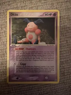 NM Ditto Mr. Mime 38/113 EX Delta Species Pokemon Card Uncommon - Image 1
