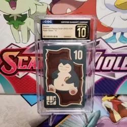 CGC 10 Pristine Snorlax 10 Paper Safari Playing Card 2022 - Pokemon - SHIPS FAST - Image 1