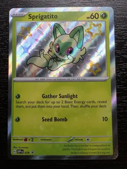 Sprigatito 076 Sv: Scarlet & Violet Promo Cards Holo - Image 2