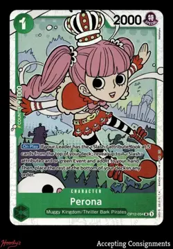 2025 One Piece Card Game Legacy of the Master #OP12034 Perona SR NM - Image 1
