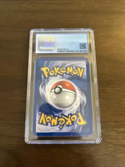Pokemon Dark Machamp Holo Rare TCG Vintage Card 10/82 NM Condition - CGC 7 - Image 3
