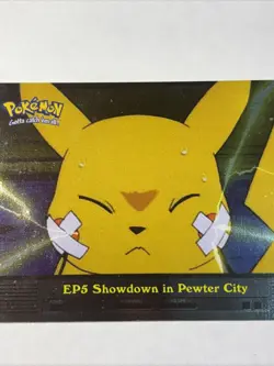 2000 Topps Pokemon TV Animation Edition Series 2 #EP5 Episode Card - Image 4