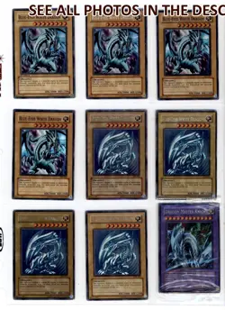 Yugioh Blue Eyes White Dragon Card Lot Starter Deck Kaiba BPT-009 Yu-Gi-Oh! - Image 1
