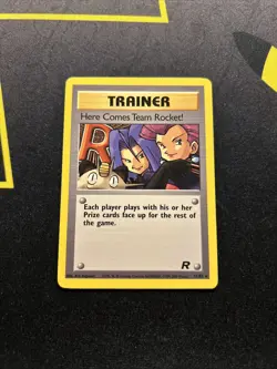 Here Comes Team Rocket 71/82 LP -Vintage Rare Pokemon Card- Team Rocket (7q) - Image 1