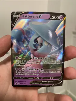 Hatterene V SWSH055 SWSH: Sword & Shield Promo Cards Pokemon TCG NM - Image 1