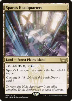 MTG Spara's Headquarters Streets of New Capenna 257/281 Regular NM - Image 1