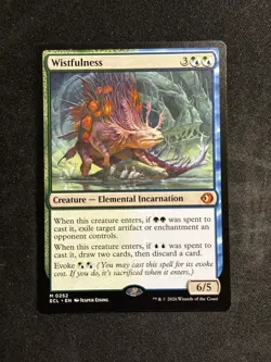 Wistfullness - Lorwyn Eclipsed - Pack Fresh Near Mint - Image 1