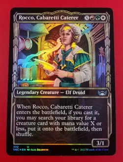 1x Rocco, Cabaretti Caterer | FOIL Showcase | Streets of New Capenna | MTG Magic - Image 1
