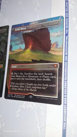 Verdant Catacombs AND Arid Mesa Borderless SPG NM/M MTG Special Guests mtg land - Image 4