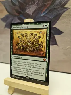 x1 Doubling Season FDN Foundations MTG 216 MYTHIC Light Play, Excellent 1x - Image 3