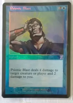 MtG Psionic Blast - Foil - Time Spiral Timeshifted MTG Magic Gathering - Image 1