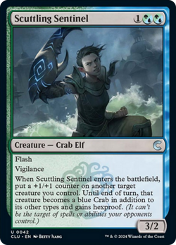 Scuttling Sentinel [Ravnica: Clue Edition] Magic MTG - Image 1