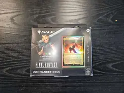 Magic the Gathering Final Fantasy VII Commander Deck Limit Break Cloud Sealed - Image 1