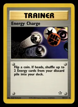 Energy Charge 85/111 Rare Neo Genesis WOTC Pokemon NM - Image 1