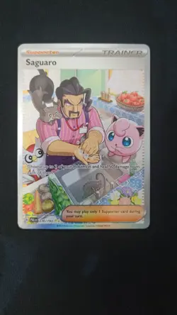 Saguaro 270/193 Special Illustration Rare Paldea Evolved Pokemon Card - Image 1