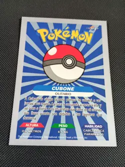 Pokemon 2024 Crealaser Database Set Peru Cubone 104 US Seller - Image 2