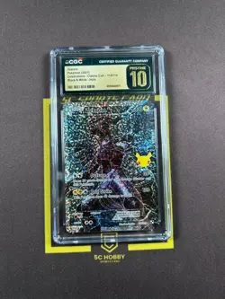 2021 Pokemon Celebrations Classic Coll 114/114 Black & White H Zekrom CGC10 FCJS - Image 1