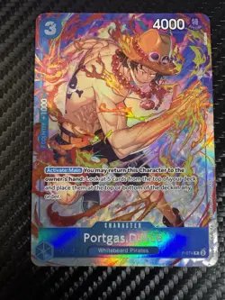 Portgas.D.Ace (Special Holo) P-074 One Piece CCG Promo Card - Image 1