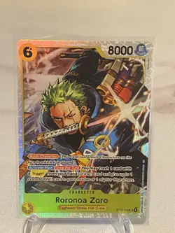 One Piece TCG Roronoa Zero ST29-004 Egghead Foil Super Rare English - Image 1