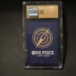ONE PIECE OP12 LEGACY OF THE MASTER SP ALTERNATE ART TASHIGI CGC PRISTINE 10 - Image 2