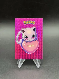 Mew Valentines Prism Holo Pokemon Electric Card Database Peru Us Seller - Image 1