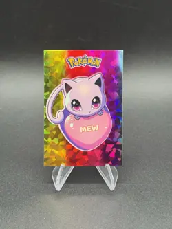 Mew Valentines Rainbow Holo Pokemon Electric Card Database Peru Us Seller - Image 1