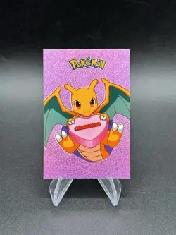 Charizard Valentines Glitter Holo Pokemon Electric Card Database Peru - Image 1