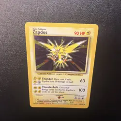 Pokemon TCG Zapdos Base Set Holo Card 16/102 Unlimited - Image 5