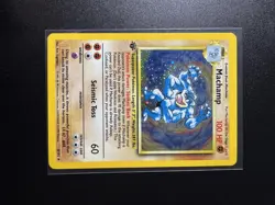 Machamp 1st Edition Holo Rare Card 008/102 1999 Base Set - Image 1