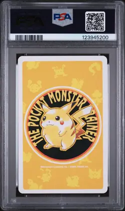 1998 POKEMON YELLOW VERSION PLAYING CARDS 6 OF SPADES #094 GENGAR PSA 10 - Image 2