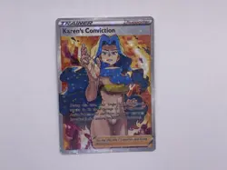 🔥 PokeGirl Trainer [Karen] Goddess Story Anime Waifu CUSTOM ACG Card 🔥 - Image 1