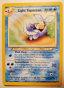 Pokemon Card - Light Venomoth Neo Destiny 53/105 Uncommon - Image 1