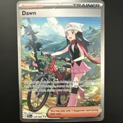 Dawn 129/094 Phantasmal Flames Special Illustration Rare Pokemon TCG Card NM - Image 1