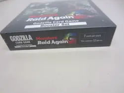 Godzilla Card Game: MONSTERS RAID AGAIN Booster Set Box Sealed New 12 Packs - Image 2