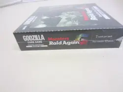 Godzilla Card Game: MONSTERS RAID AGAIN Booster Set Box Sealed New 12 Packs - Image 5