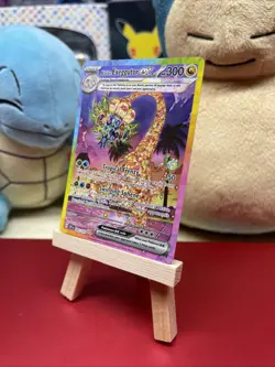 Alolan Exeggutor ex 242/191 Sv08: Surging Sparks Holo🔥 plus free bonus card🔥 - Image 3