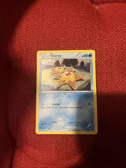 Pokemon TCG Staryu Holo Card 4/12 McDonald's Promo 2015 - Image 1