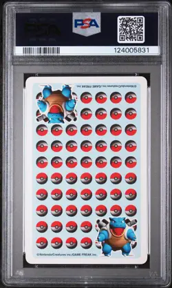 1998 POKEMON STADIUM BLUE VERSION PLAYING CARDS JACK OF CLUBS GASTLY PSA 10 - Image 2