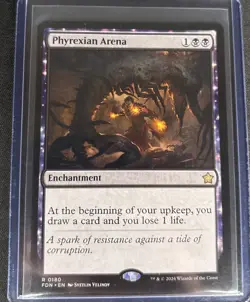 PHYREXIAN ARENA mtg NM-M Foundations 1 Rare - Image 1