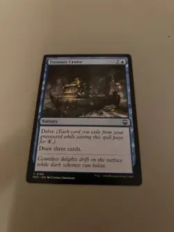 Treasure Cruise #0195 NRMT Modern Horizons 3 Commander MTG - Image 1