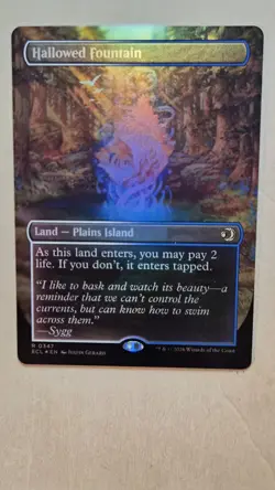Hallowed Fountain (Borderless) Lorwyn Eclipsed Foil - Image 2