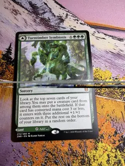 1x Turntimber Symbiosis // Turntimber, Serpentine W NM Eng MTG - Zendikar Rising - Image 2