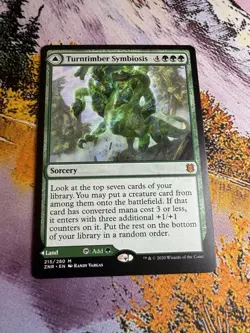 1x Turntimber Symbiosis // Turntimber, Serpentine W NM Eng MTG - Zendikar Rising - Image 3