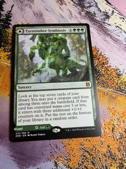 1x Turntimber Symbiosis // Turntimber, Serpentine W NM Eng MTG - Zendikar Rising - Image 4