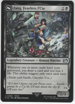 MTG Magic the Gathering Fang, Fearless l'Cie Final Fantasy - Image 1