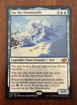 Magic The Gathering Isu the Abominable #012/051 J22 - Image 1