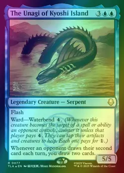 1x The Unagi of Kyoshi Island NM/M Avatar: The Last Airbender MTG - Image 1
