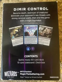 Magic The Gathering Challenger Deck - Dimir Control - Standard - New/Sealed - Image 2